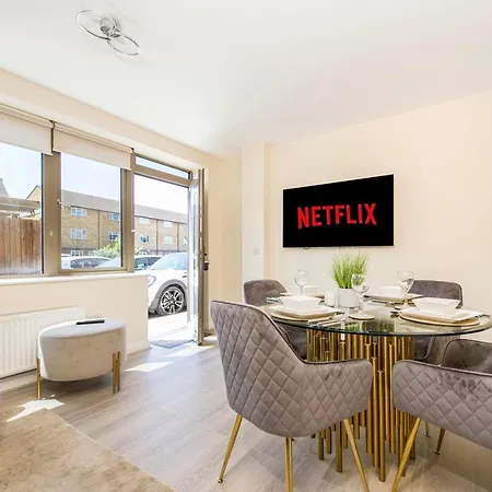 Appartement Prime Luxury, Heathrow, Freeparking, Wifi, Netflix